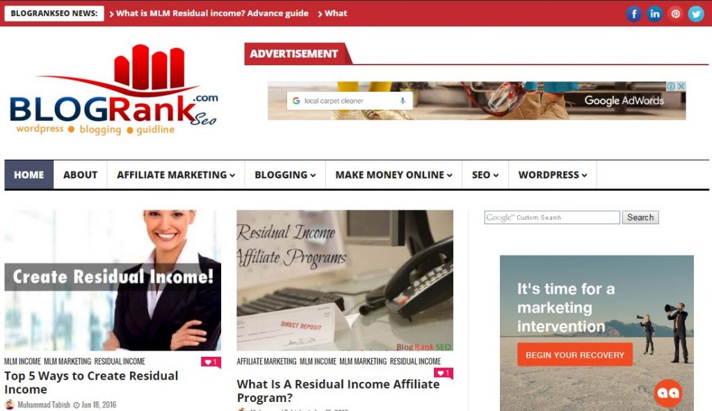 Blog Rank SEO