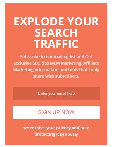 Subscriber's-email-capture-box