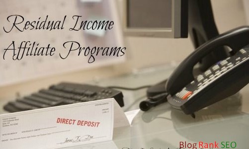 Residual Income Affiliate Program