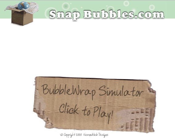  Snap bubbles Weird Websites